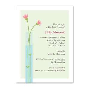  Baby Shower Invitations   Sweet Tulips By Migi Baby