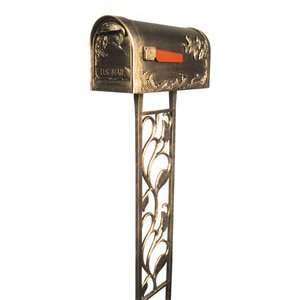 Hummingbird Mailbox with Floral Post Package