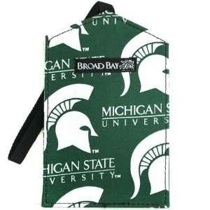  Michigan State Spartans Green Luggage Tag: Sports 