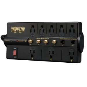  8 Outlet Surge Suppressor 10 Ft Cord: Electronics
