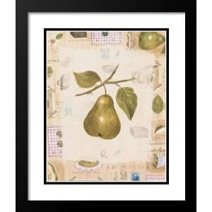 Vicki Bowman Framed and Double Matted Print 20x23 Fruits with 