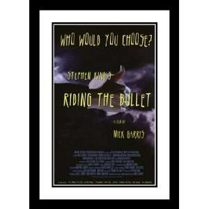 Riding the Bullet 32x45 Framed and Double Matted Movie Poster   Style 