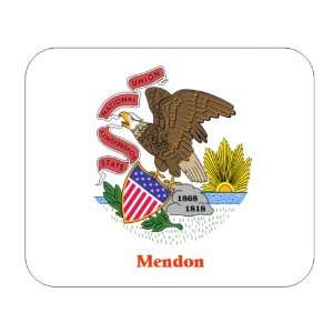  US State Flag   Mendon, Illinois (IL) Mouse Pad 