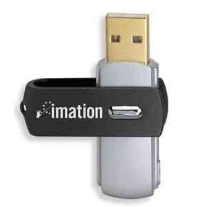  IMATION Flash Drive, USB 2.0, 2GB, Swivel: Electronics