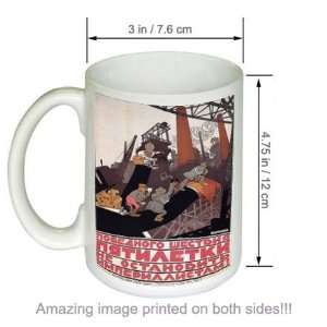  Imperialists Cannot Stop Success WW1 Russian COFFEE MUG 