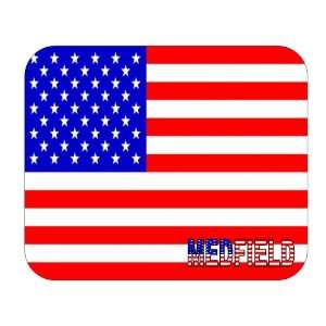  US Flag   Medfield, Massachusetts (MA) Mouse Pad 