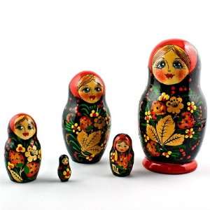   Leaves Russian Nesting Dolls, Matryoshka, Matreshka: Home & Kitchen