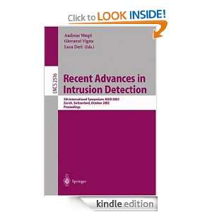 Recent Advances in Intrusion Detection 5th International Symposium 