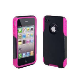 HOT!! Pink Hard 2pieces Skin Case Cover Color Silicone For Apple 