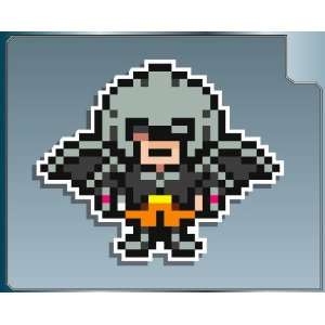  MASKED MAN with Wings from Earthbound 8bit vinyl decal 