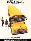 1974 Dodge Chevrolet Van Wayne School Bus Brochure