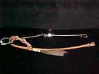 New DALE CHAVEZ Light ONE EARED PINK CRYSTAL HEADSTALL Listing many 