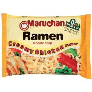 Maruchan Ramen, Creamy Chicken, 3 Ounce Packages (Pack of 24)