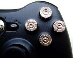 Custom xbox 360 controller BULLET buttons Dp​ad Mod NW  
