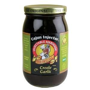  Cajun Injector 16 Ounce Creole Garlic Marinade: Sports 