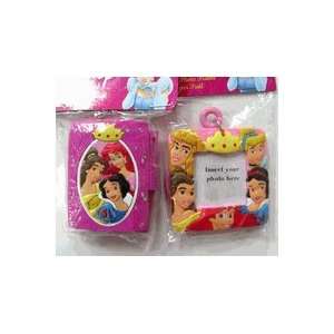  Disney Princess mini picture frame zipper pull & Mini 