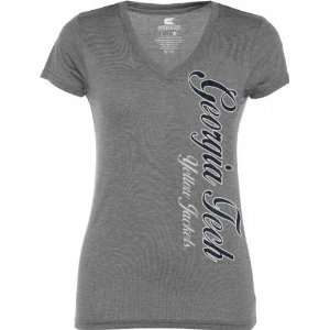   Jackets Womens Heathered Charcoal Cannon Tee: Sports & Outdoors