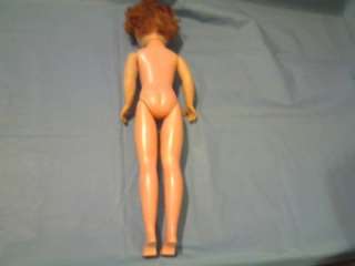 VINTAGE 1950S 19 HIGH MISS REVLON CLONE PLASTIC DOLL WITH OPEN 