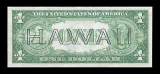 1935a $1 HAWAII STAR SILVER CERTIFICATE INCREDIBLE NEAR GEM 