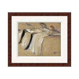 Woman Lying On Her Back Lassitude Study For elles 1896 Framed Giclee 