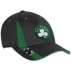 adidas Boston Celtics Youth Black Swingman Flex Fit Hat  