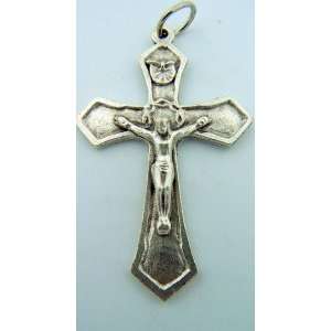  Holy Spirit Dove & Jesus Christ W Crown of Thorns Silver 