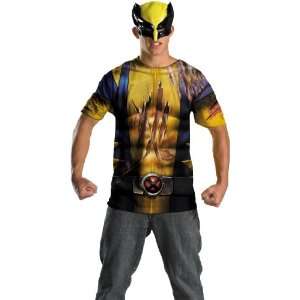  Lets Party By Disguise Inc Wolverine Shirt And Mask Adult 