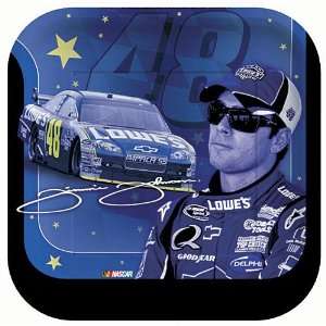 Jimmie Johnson 7 Inches Luncheon Plate Package of 8