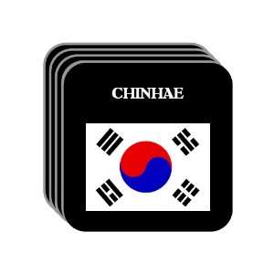  South Korea   CHINHAE Set of 4 Mini Mousepad Coasters 