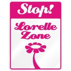  New  Stop  Lorelle Zone  Parking Sign Name