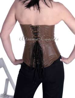   corsets, gothic corsets, bridal corsets, made of Satin, Leather
