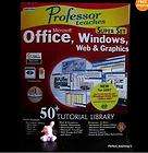 MS OFFICE 2007 PROFESSOR VIDEO 50 COMPLETE COURSE NEW LEARN EXCEL 