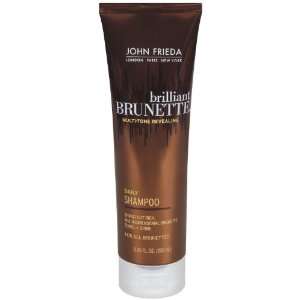 John Frieda Brilliant Brunette Shine Release Daily Shampoo, 8.45 Fluid 