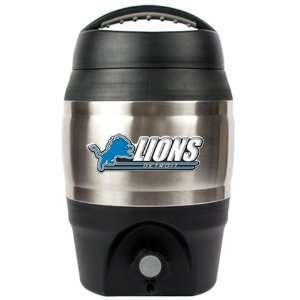  Detroit Lions Stainless Steel Gallon Keg Jug: Sports 