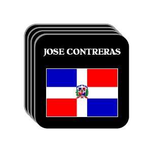 Dominican Republic   JOSE CONTRERAS Set of 4 Mini Mousepad Coasters