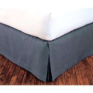   Linen Bed Skirt By Charles P. Rogers   King Bed Skirt