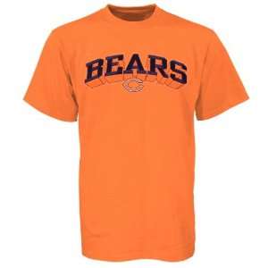 Chicago Bears Orange Line of Scrimmage T shirt  Sports 