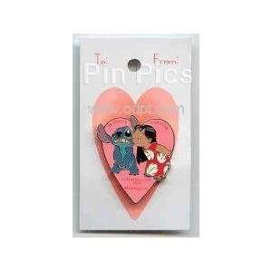 Lilo & Stitch Valentines 2004 Le 1500 WDW Disney PIN