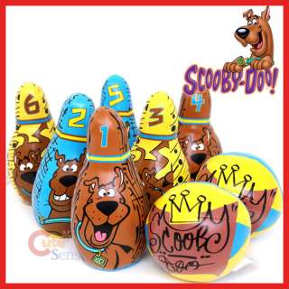 Scooby Doo Mini Soft Bowling Play Set  Kids Sports Toy  