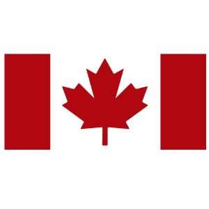  Canadian Flag Decal Sticker: Sports & Outdoors