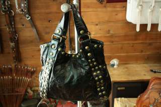 RARE ! VINTAGE 100% AUTHENTIC  KOOBA  BLACK ADA leather shoulder bag 