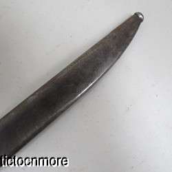 WWII JAPANESE ARISAKA KOKURA ARSENAL KNIFE BAYONET SWORD & SCABBARD 