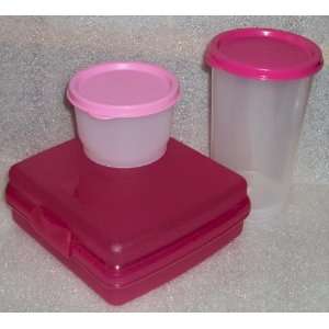  Lunch Box Set, Sandwich Keeper, Snack Cup, Tumbler