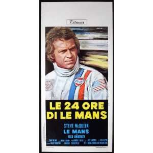 Le Mans Poster Movie Italian 13 x 28 Inches   34cm x 72cm Steve 