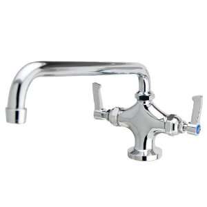  Double Pantry Faucet with 12 Swing Spout   Chrome
