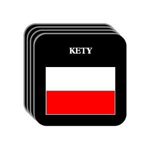  Poland   KETY Set of 4 Mini Mousepad Coasters 
