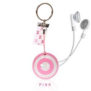   Mini Keychain  Player with Speaker   Sweet   Pink