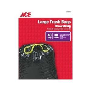   Ace 30 Gallon Large Trash Bags, 40 Count (Pack of 6): Home & Kitchen