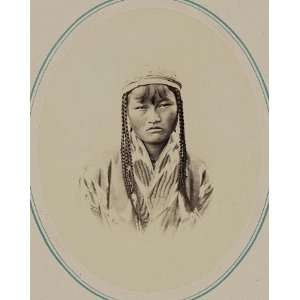   Central Asia,Turkic people,Kara Kyrgyz,clothing,c1865