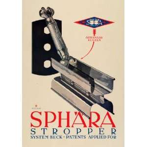   Ad Sphara Stropper Arkansas Kugeln Trademark   Original Mini Poster